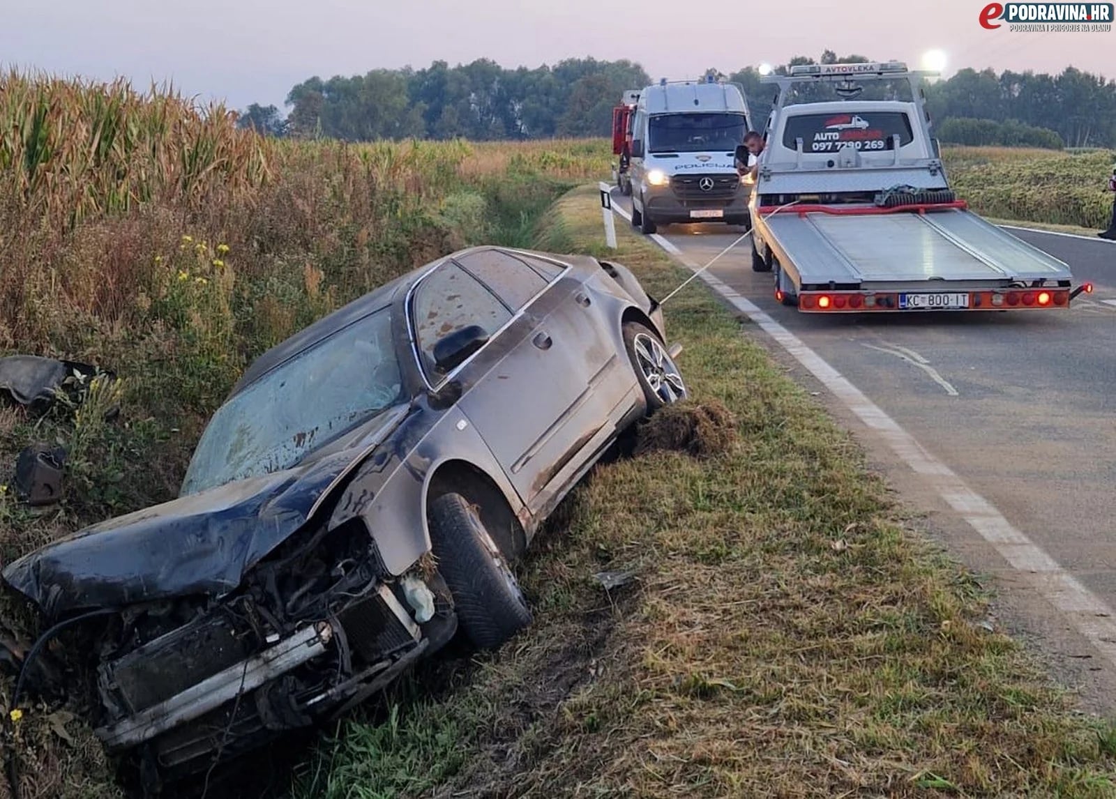 TUGA U PODRAVINI Nakon 10 dana borbe za život preminuo mladić (22) koji je stradao u prometnoj nesreći između Virja i Molvi