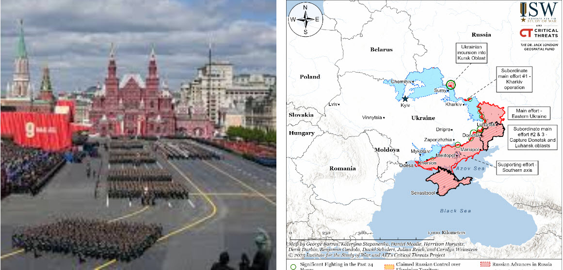 Primirje u sjeni sukoba: Intenzivne borbe na granici Rusije i Ukrajine tijekom parade u Moskvi