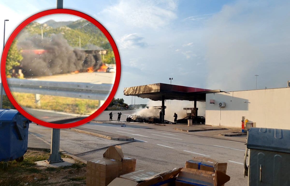 VIDEO Jedna osoba poginula na odmorištu Mosor. Više je ozlijeđenih, ogromna je materijalna šteta