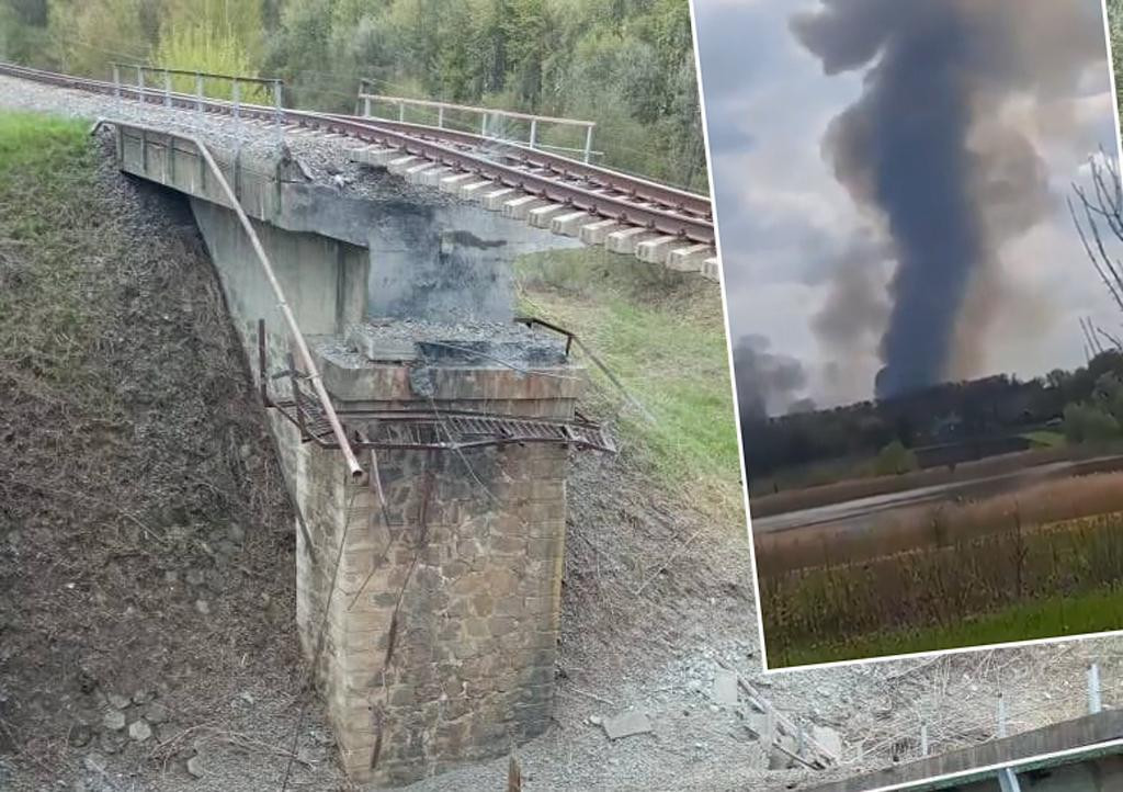 SABOTAŽE U RUSIJI Gori vojni kompleks, srušen i željeznički most: ‘Nevjerojatne stvari događaju se iza kulisa‘