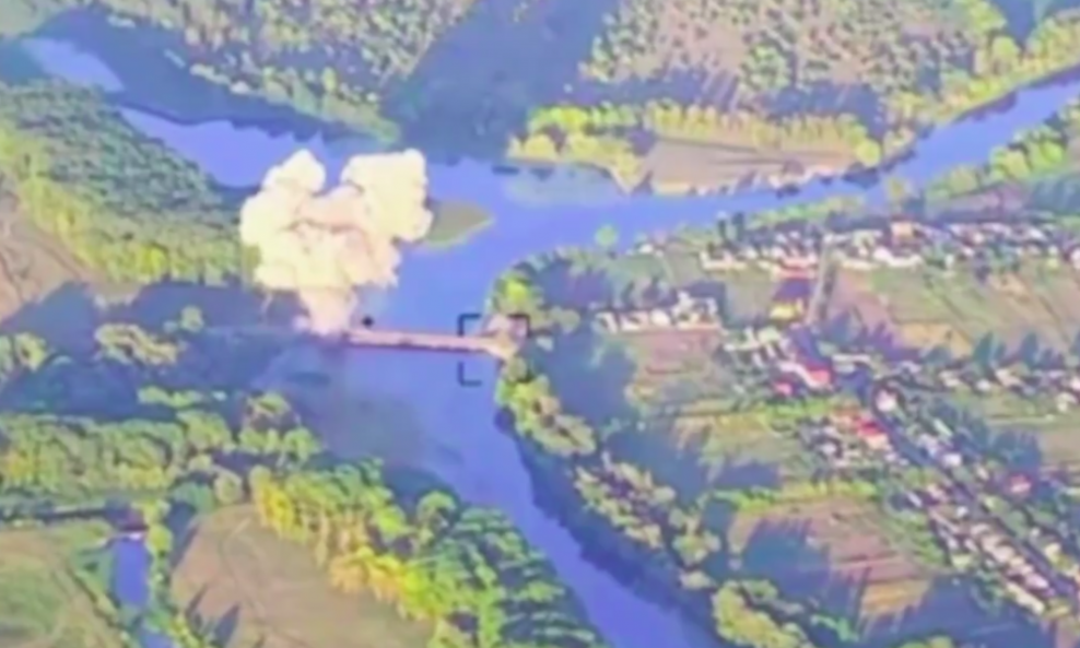 Ukrajinci srušili još jedan most na rijeci Sejm