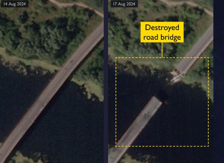 Objavljene fotografije mostova koje je uništila Ukrajina
