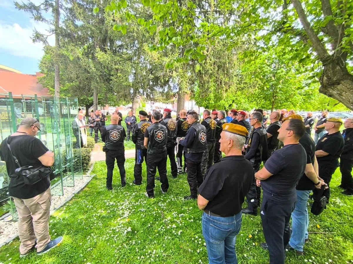 Čakovec s ponosom dočekao moto karavanu 4. gardijske brigade  '34 krunice za 34 godine'