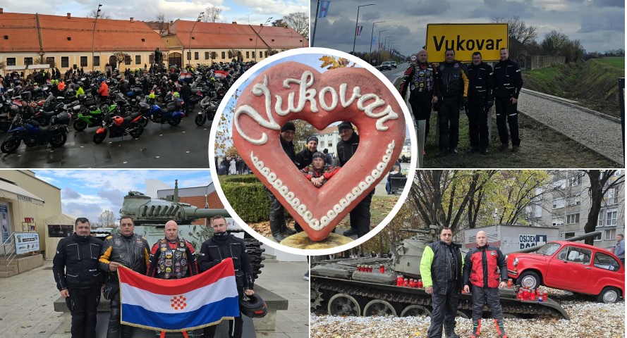 MOTOKARAVANA PREVLAKA – VUKOVAR 2025: Više od 1000 motorista u koloni dugoj preko 10 kilometara