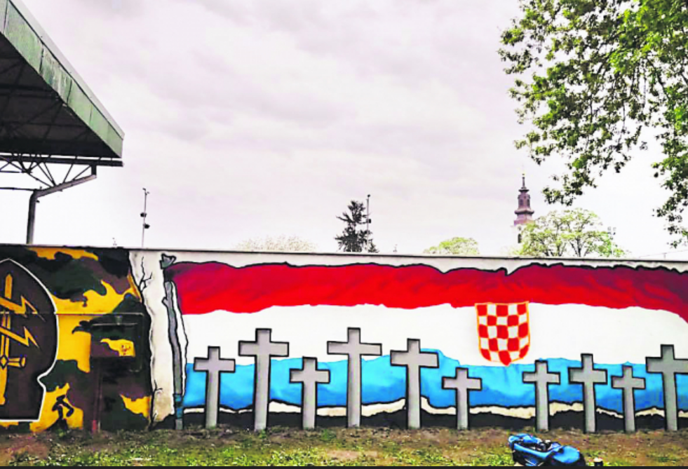 BBB OTKRIVAJU SVOJU STRANU INCIDENTA U BOROVU SELU: Večer prije Zvezdin navijač je pored murala policajcima pjevao četničke pjesme