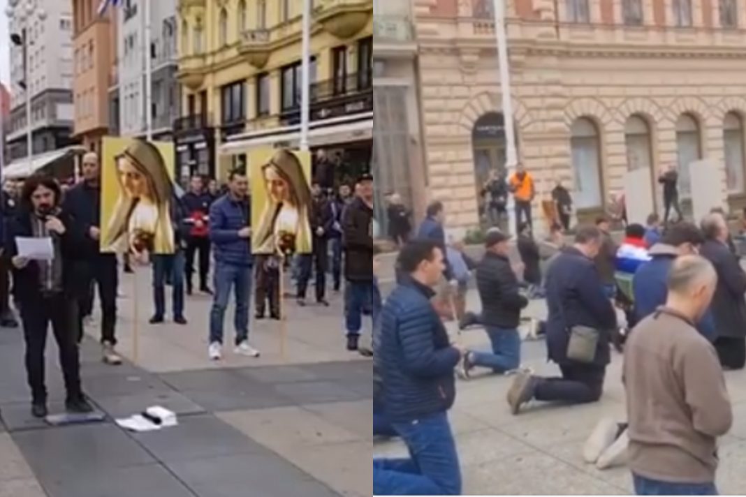 Muškarci sve više snagu pronalaze u molitvi krunice: U Zagrebu, Splitu i Vinkovcima molili za velike nakane Crkve i domovine