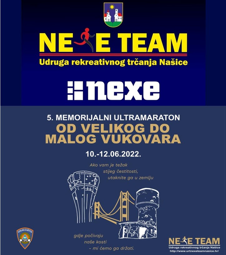 Logistička potpora Ravnateljstva civilne zaštite 5. Memorijalnom ultramaratonu “Od Velikog Vukovara do Malog Vukovara“