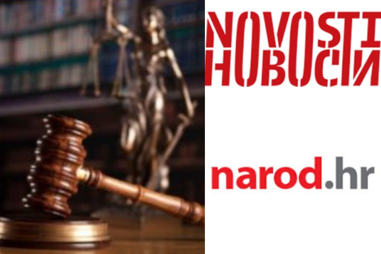 Dvostruki kriteriji sutkinje Krstanović Čada u presudama protiv Narod.hr-a i Novosti/SNV-a . Čudno? Nimalo