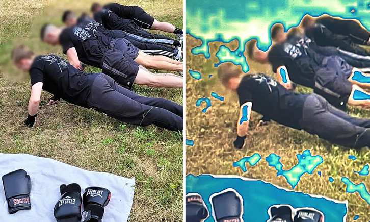 Grci objavili snimku: Tvrde da je ovo kamp BBB-a, ali na videu i fotkama su - njemački ultrasi!