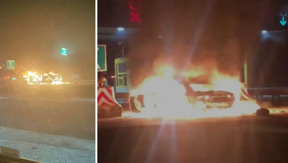 Drama na naplatnim kućicama kod Sv. Helene: 'Službenici nisu stigli reagirati, brzo je planuo'