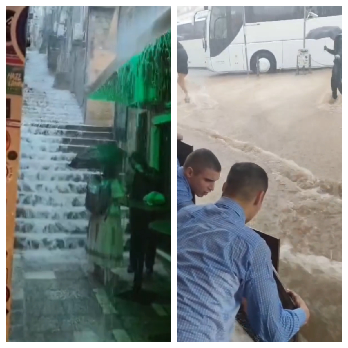 Velika promjena vremena izazvala kaos na Jadranu: Poplave, olujni vjetar i prekidi u prometu