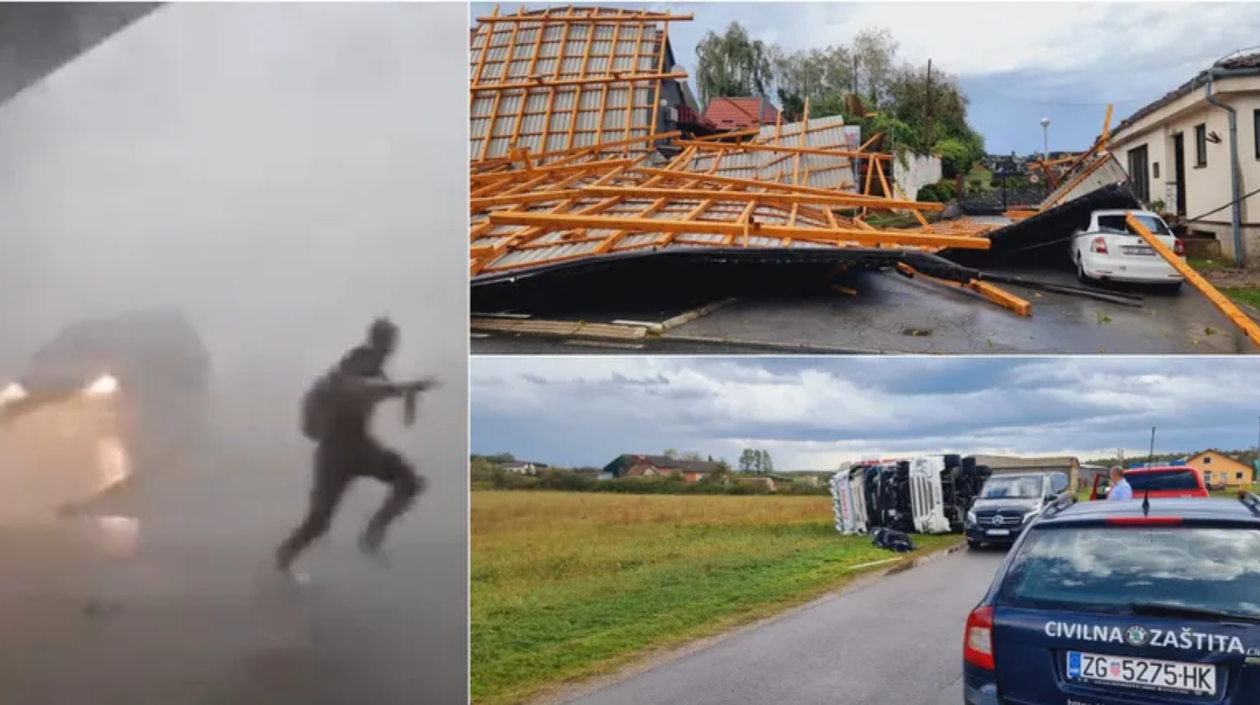 Katastrofa u Čazmi: Pomagao prijatelju sanirati krov kuće i pao. Prebačen u bjelovarsku bolnicu