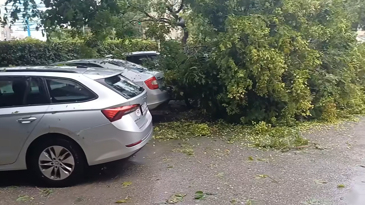 Razorno nevrijeme pogodilo Split: Potopljen brod, srušena stabla, oštećeni objekti i nestanak struje