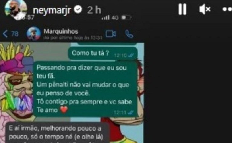 Neymar nakon Hrvatske objavio prepisku brazilskih igrača: "Brate, gori smo nego što sam mislio"