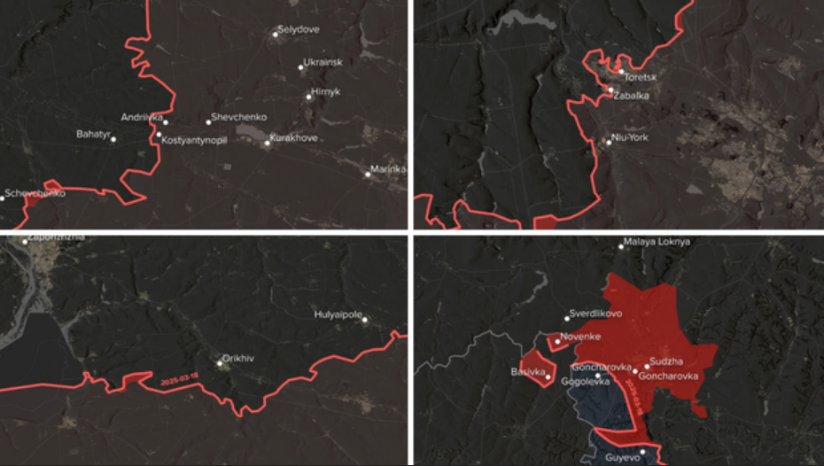 Ruska ofenziva jača na više frontova: Ukrajinske snage pod pritiskom u Kursku, Torecku i Orihivu