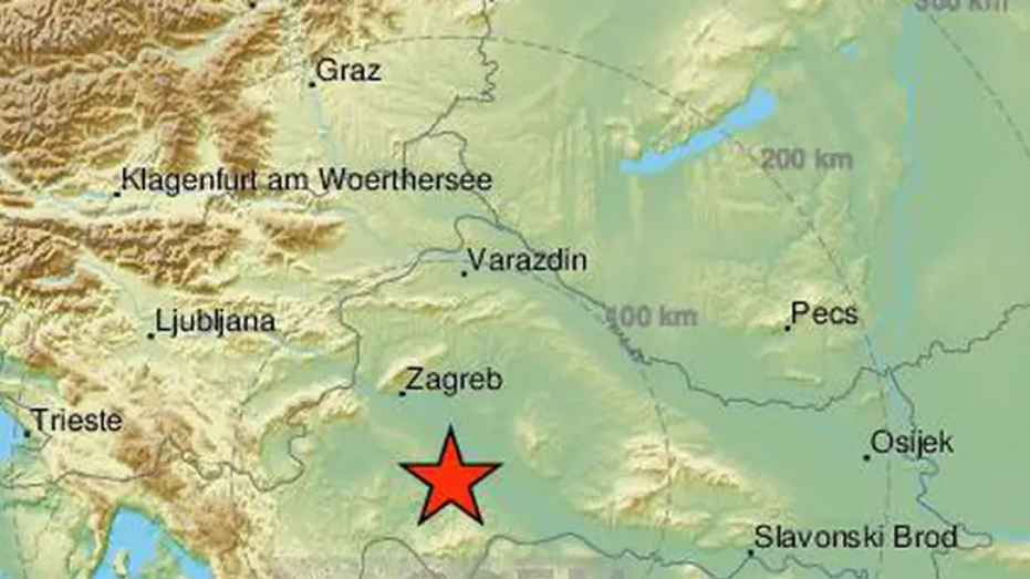 Potres jačine 5,5 zatresao je Sisak, Petrinju, Veliku Goricu...
