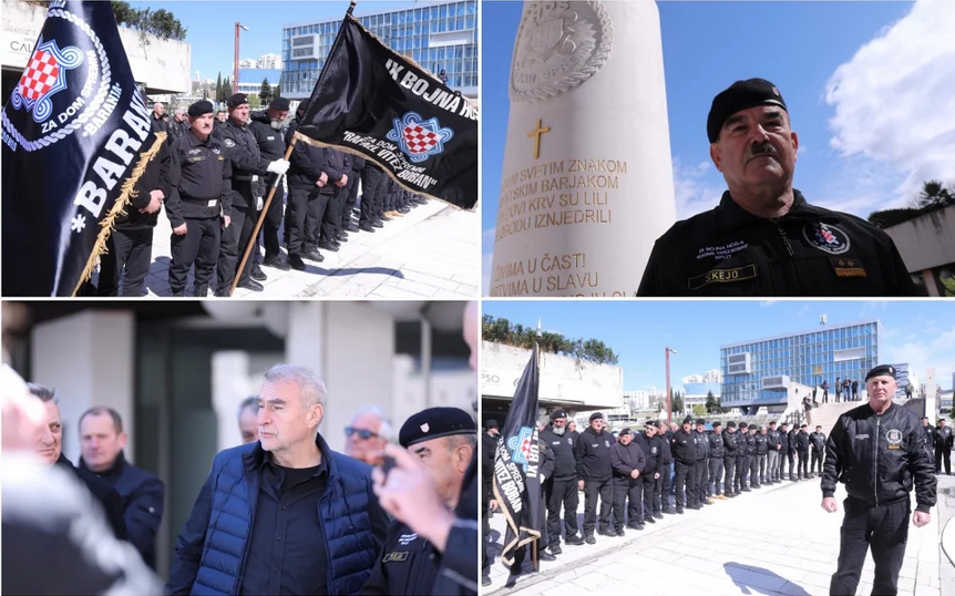 Skejo: Neka se stide kukavice i ljubitelji crvene zvijezde koji pljuju po HOS-u; Prkačin: Podsjetit ću na još jedan jubilej na današnji dan