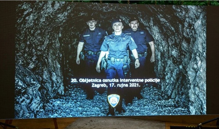 VIDEO/FOTO Održana svečana akademija povodom 20. obljetnice osnutka interventne policije u Hrvatskoj