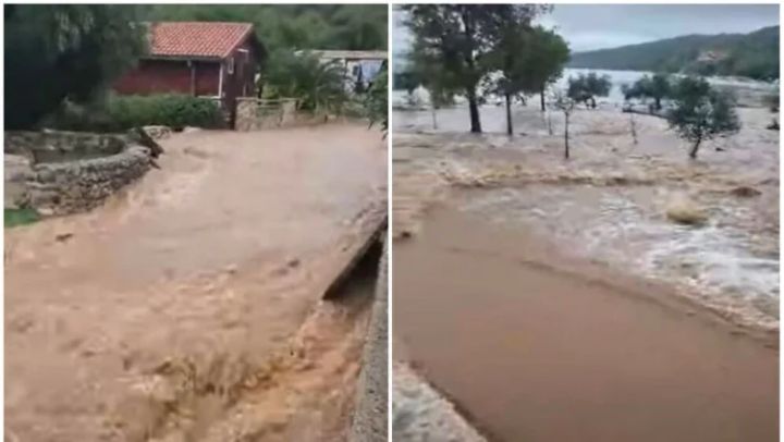 Zastrašujuće scene u Obrovcu: “Bujica je nosila sve pred sobom, stradale su ceste”