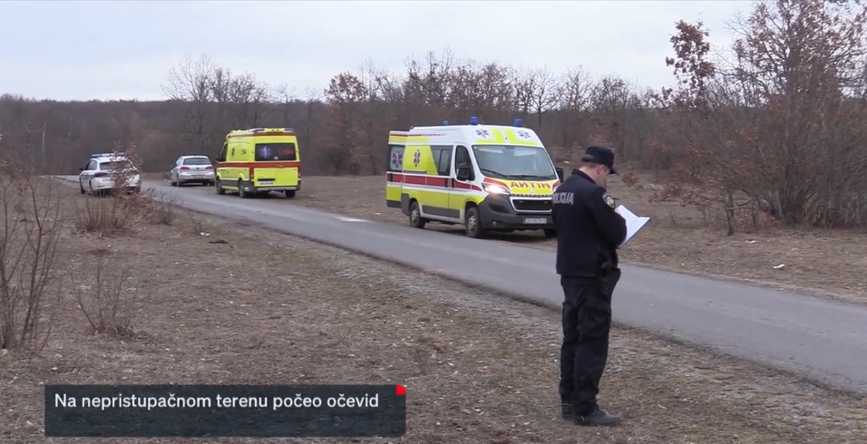 Policija provodi očevid tragedije u Lici u kojoj je stradalo dvoje pirotehničara: "Pronađena je još jedna mina koja je aktivirana"