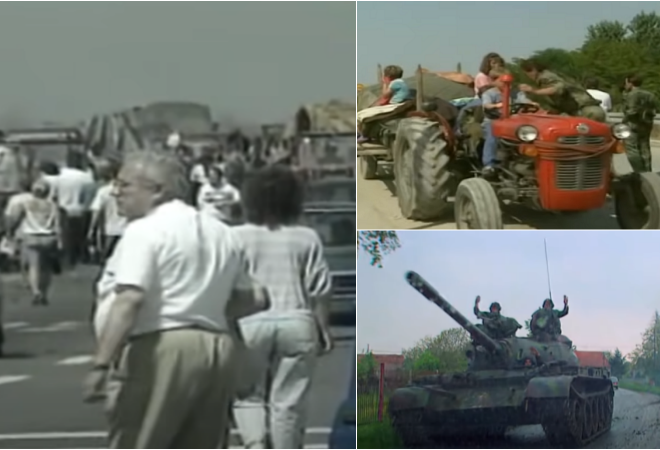 ISTINA O SRPSKIM CIVILNIM KOLONAMA? Osim traktora, bilo je nečeg punog goreg: Žele suditi Hrvatima, a Vučić zna što se dogodilo