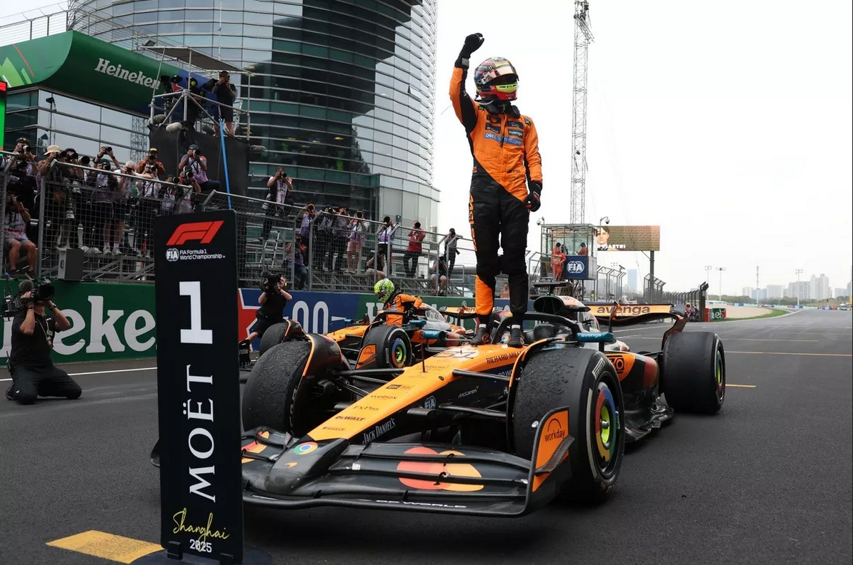 Oscar Piastri trijumfirao u Kini, McLaren slavi dvostruko postolje