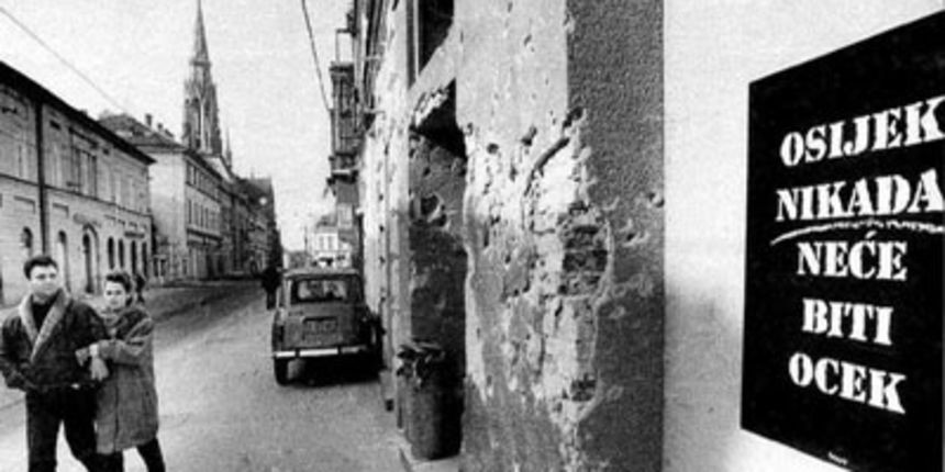 27. lipnja 1991., "JNA" je izvršila bezrazložni, zločinački napad na civile u Osijeku, čime je započela agresija na ovaj grad