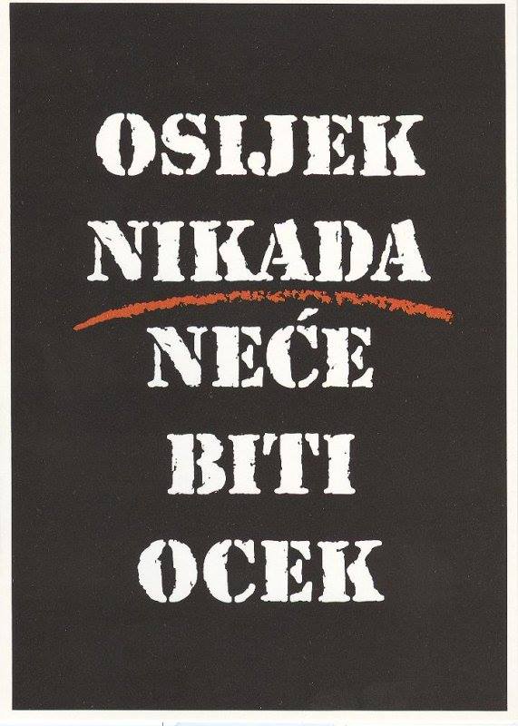 VI KOJI STE 1991. POBJEGLI, S POŠTOVANJEM I ZAHVALNOŠĆU IZGOVARAJTE IMENA ONIH KOJI SU BRANILI I VAŠ DOM!