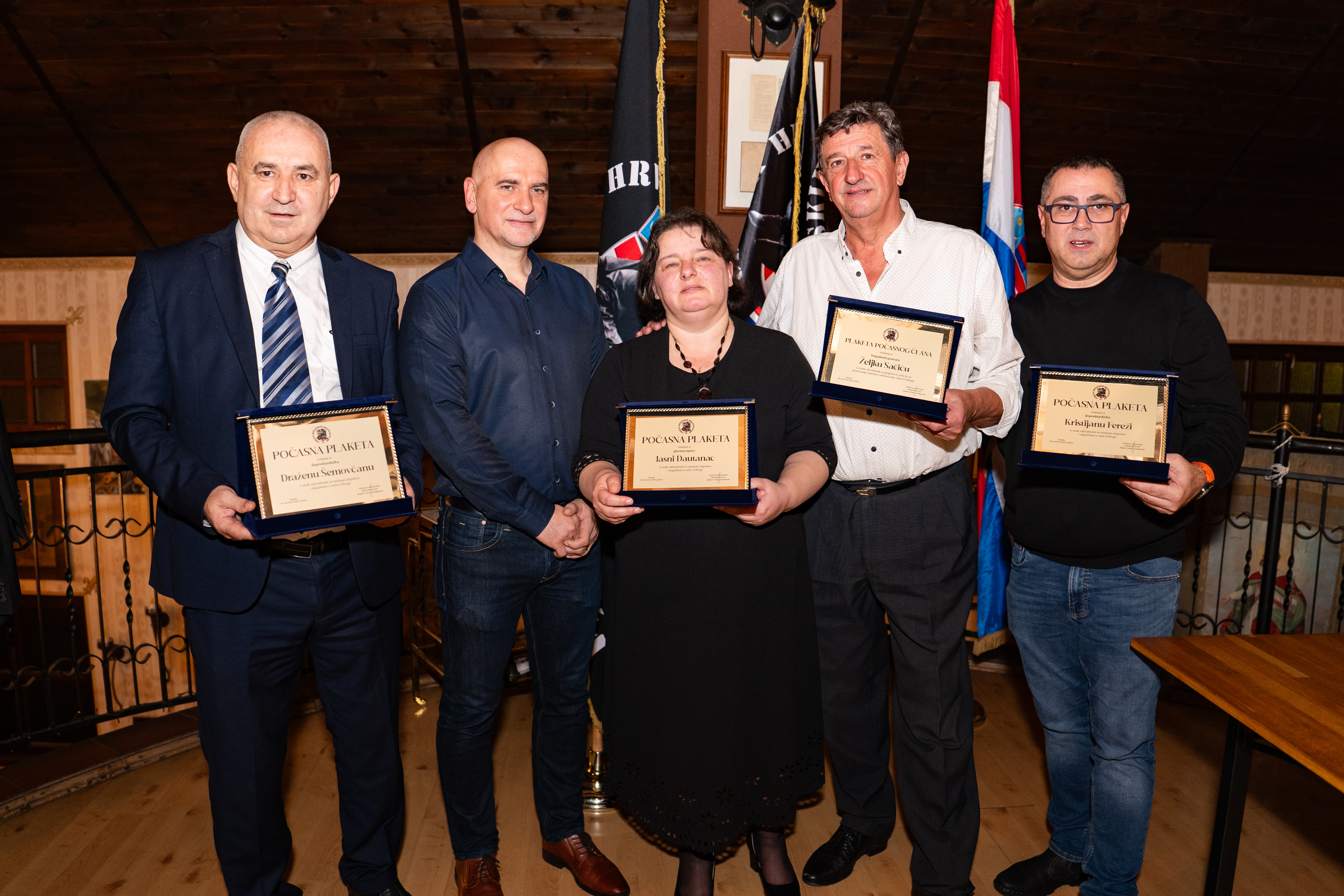 Udruga hrvatskih branitelja RH obilježila 15 godina uspješnog djelovanja: Dodijeljene počasne plakete zaslužnim članovima i podupirateljima