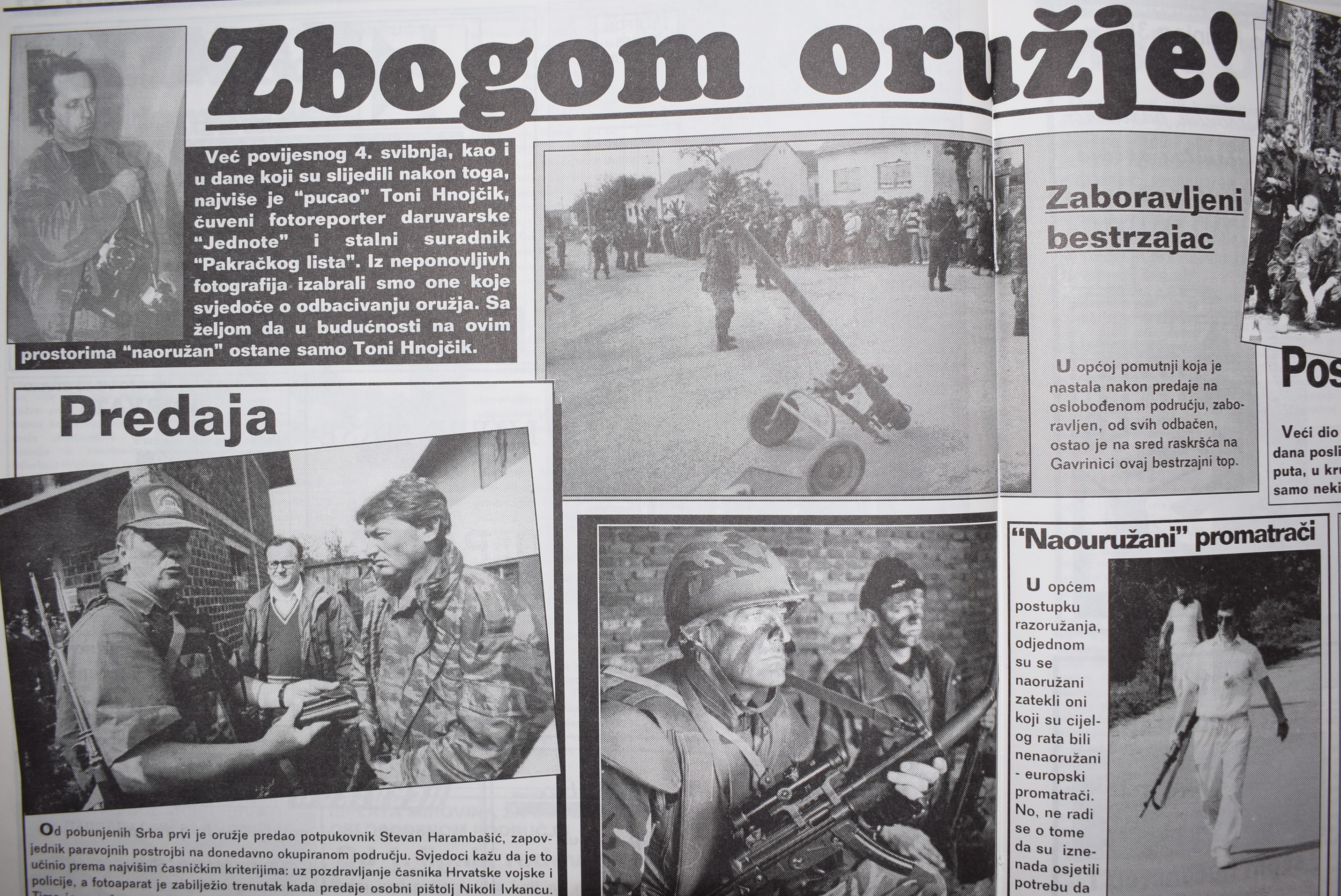 PAKRAC – MEDIJSKI CENTAR SVIJETA „Bljesak“ iz pera novinara „Pakračkog lista“