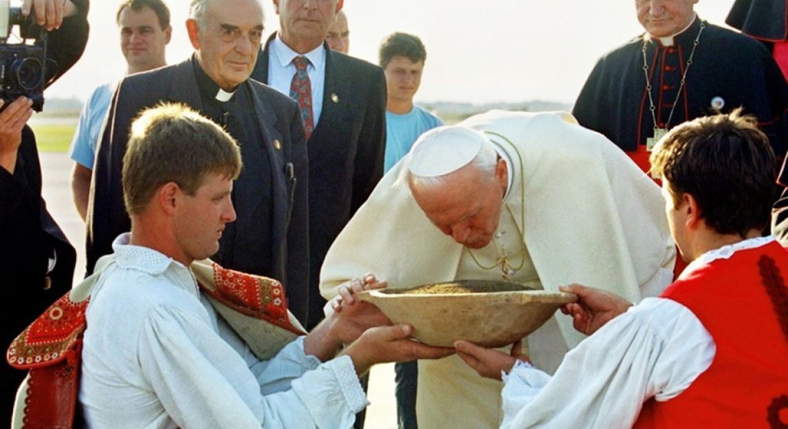 10. rujna 1994.g. - Prvi posjet sv. Ivana Pavla II. Hrvatskoj