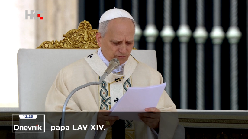 Papa Lav XIV. svečano ustoličen: Poruke jedinstva, kritika kapitalizma i poziv na pomirenje