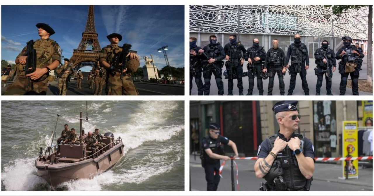 NADREALNI PRIZORI Čak 45.000 policajaca, 10.000 vojnika, 2000 zaštitara, snajperisti, barikade i timovi pasa: Dobro došli na Olimpijske igre u Pariz!