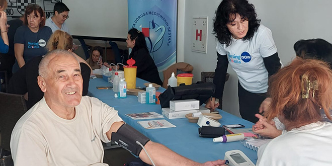 Javno zdravstvena akcija u Udruzi veterana 4. gardijske brigade