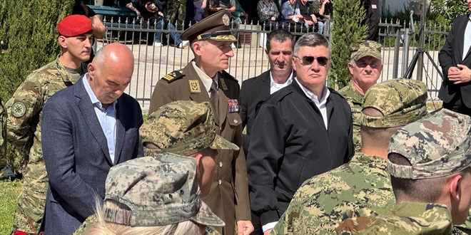 SVEČANO U SPLITU  Obilježena  33. obljetnica osnutka 4. gardijske brigade „Pauci“, sudjelovao i predsjednik Zoran Milanović