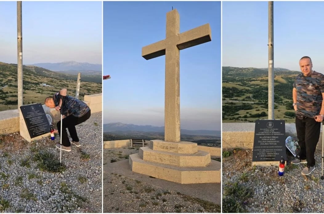 POČAST BRANITELJIMA Zapaljena svijeća za pale međimurske HOS-ovce u Livnu