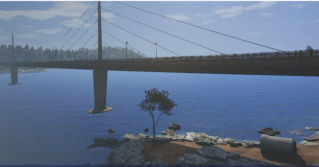 Pelješki most u videoigri