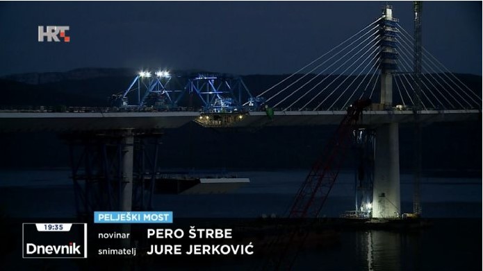 Danas se spaja Pelješki most: Na večernjoj središnjoj svečanosti očekuju se tisuće ljudi