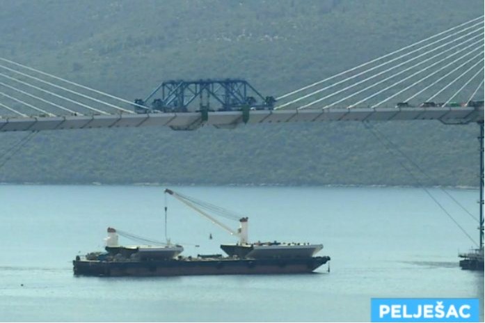 Pelješkim mostom već u ožujku: Sjever i jug dijeli samo 18 metara
