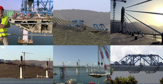 JOŠ MALO PA GOTOVO Šetnja Pelješkim mostom, radovi se bliže kraju