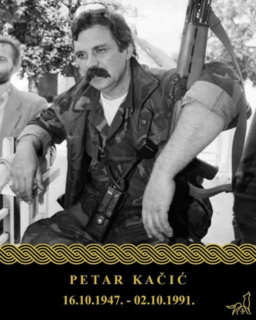 U SPOMEN - 31. GODIŠNJICA POGIBIJE PETRA KAČIĆA