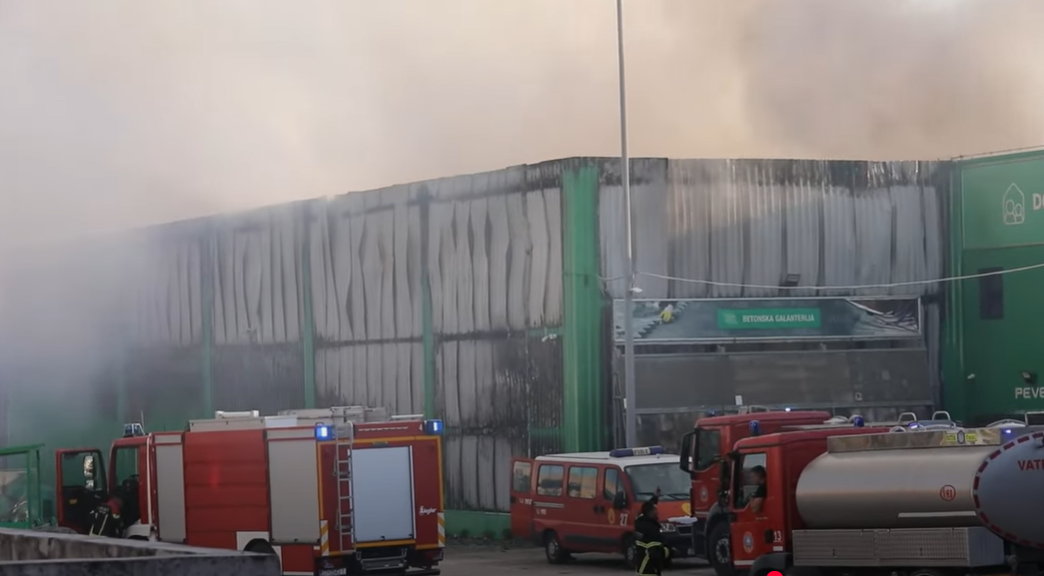 Zahvala vatrogasnim postrojbama na brzoj intervenciji i uspješnom gašenju požara!