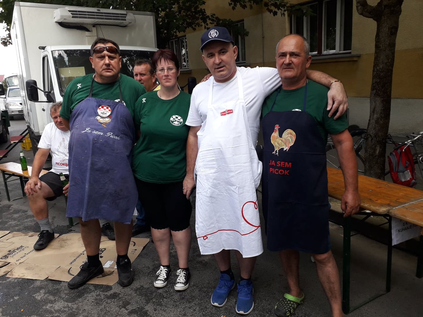 Članovi UHB i ŠRK na Đurđevačkoj Picokijadi