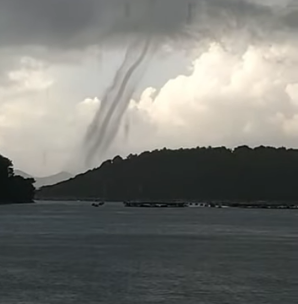 Ne izlazite iz kuće ako ne morate: Ogromna pijavica protutnjala Bračom, vidjeli nekoliko i kod Pule