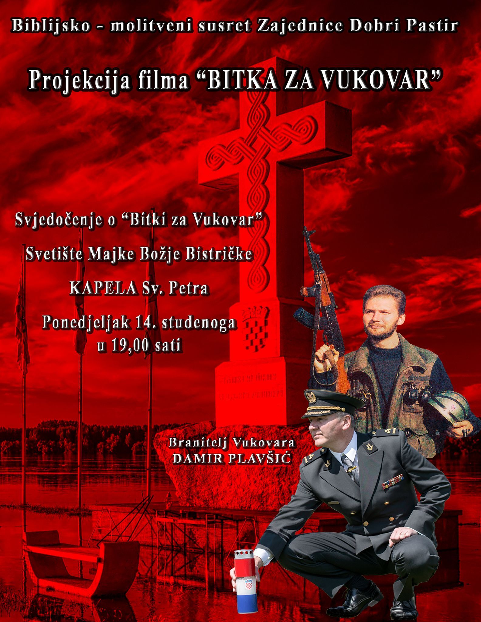 Projekcija filma i predavanje o Domovinskom ratu u povodu obljetnice VRO "Bljesak" i stradanja policajaca u Borovu Selu