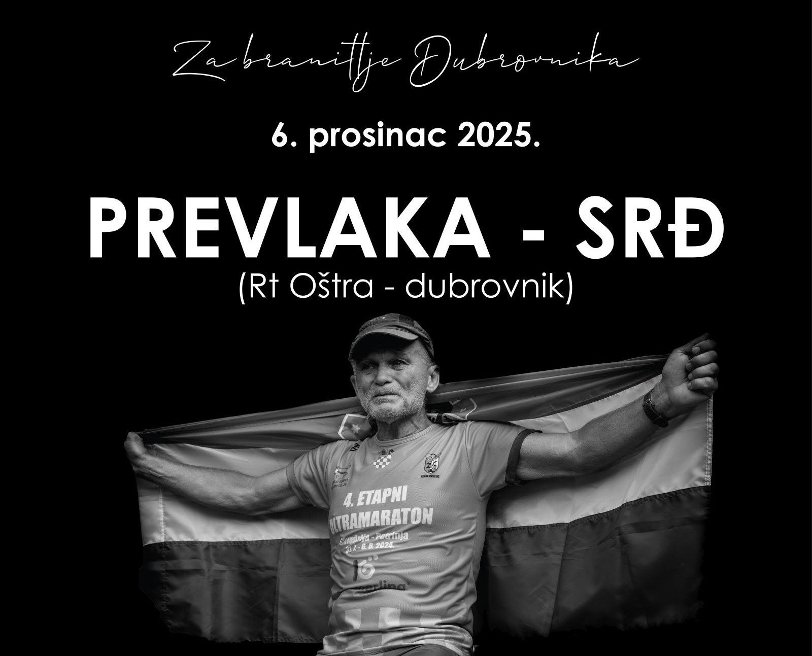 Ultramaraton za vječno sjećanje: Petrinjac Šubić posvećuje svoju misiju braniteljima Dubrovnika