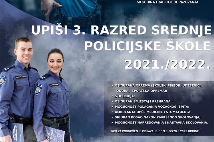 VIDEO: Povratak srednjoškolskog dvogodišnjeg obrazovanja za zanimanje policajac/policajka