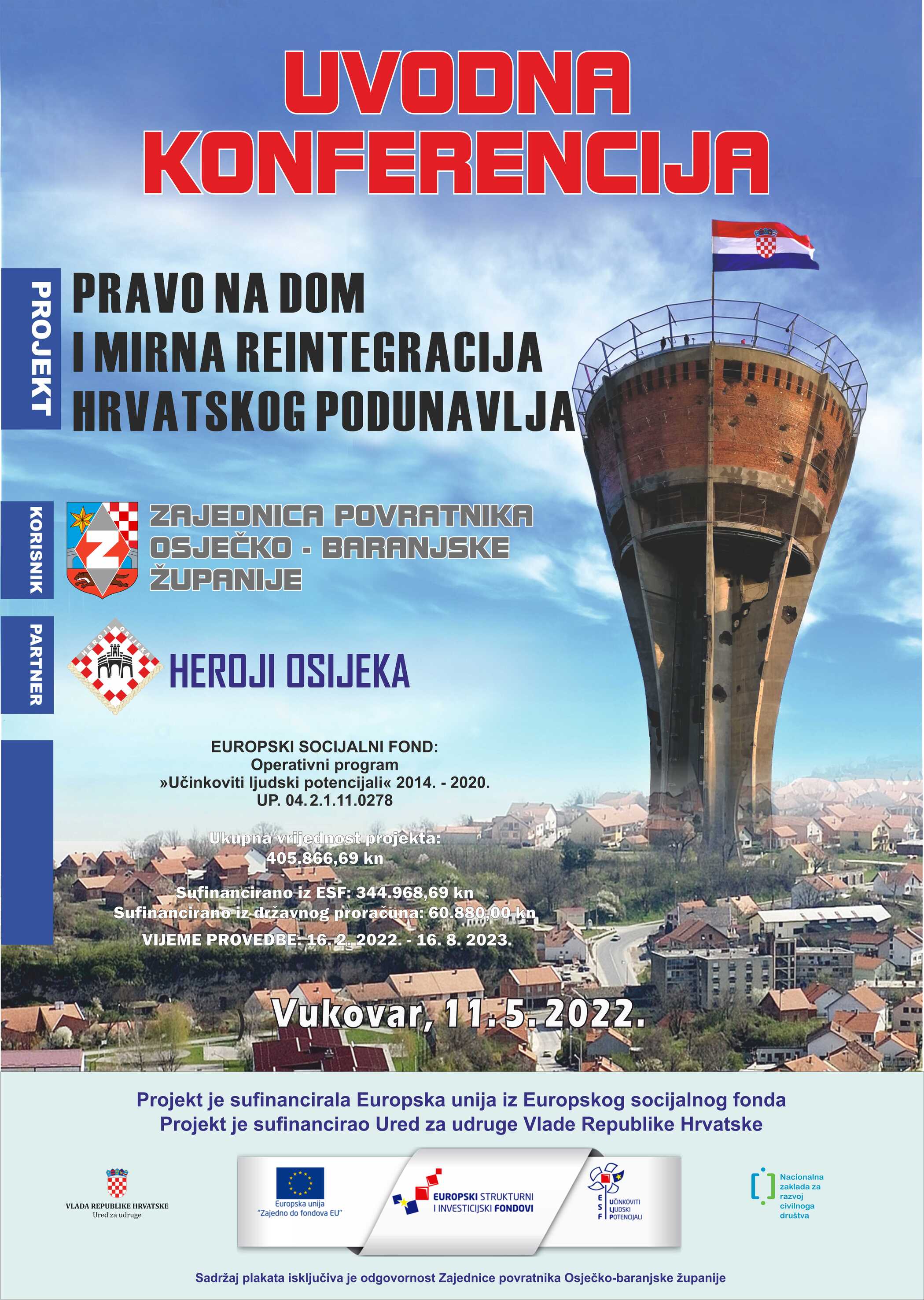 U Vukovaru održana II. Konferencija Zajednice povratnika Hrvatskog Podunavlja