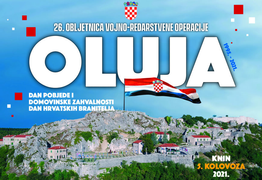 Svečano obilježavanje 26. obljetnice VRO Oluja u Kninu