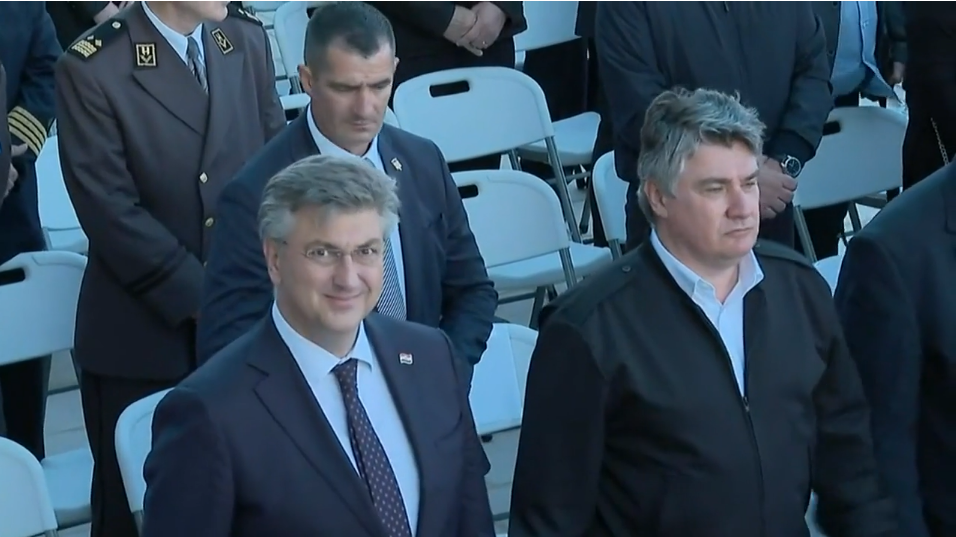 Susret Milanovića i Plenkovića na Klisu, nisu se ni pozdravili